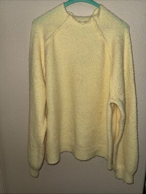 wild fable Pale Yellow Crewneck Sweater